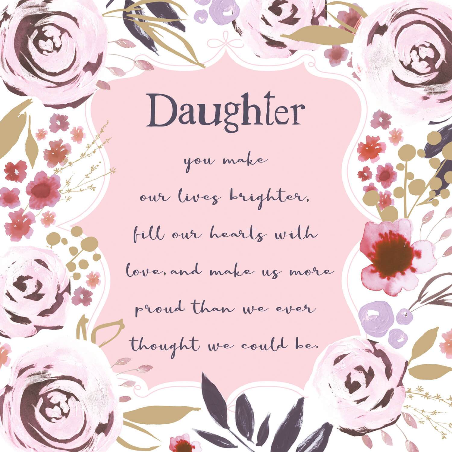 Daughter Birthday Verse – Whistlefish Art Licensing