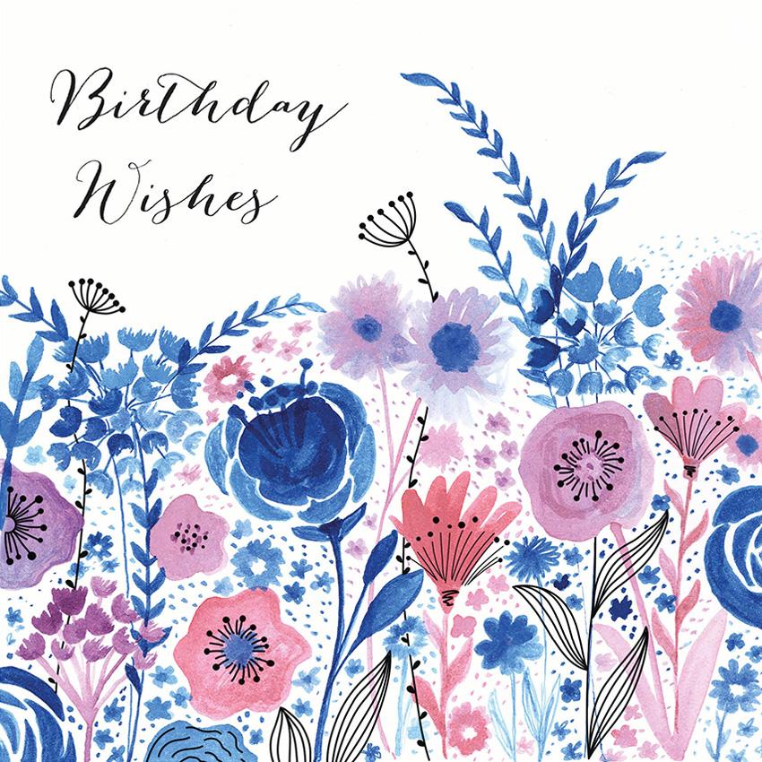 Floral Birthday Wishes