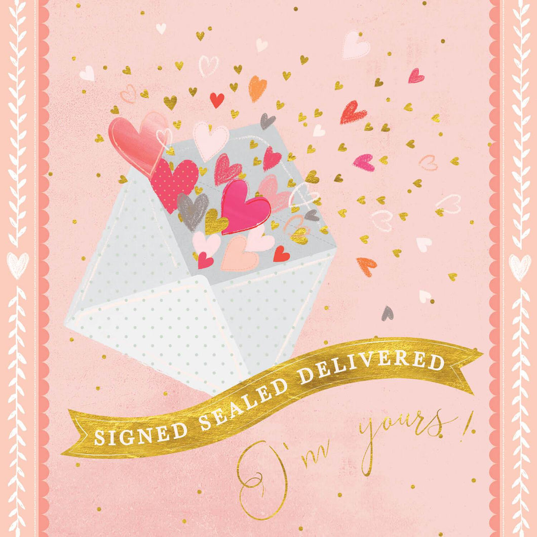 Signed, Sealed, Delivered I'm Yours