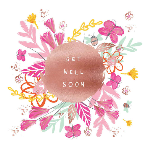 Bright Floral Get Well Soon
